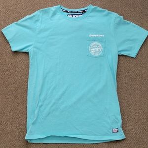 SUPERDRY oversized fit t-shirt with front pocket